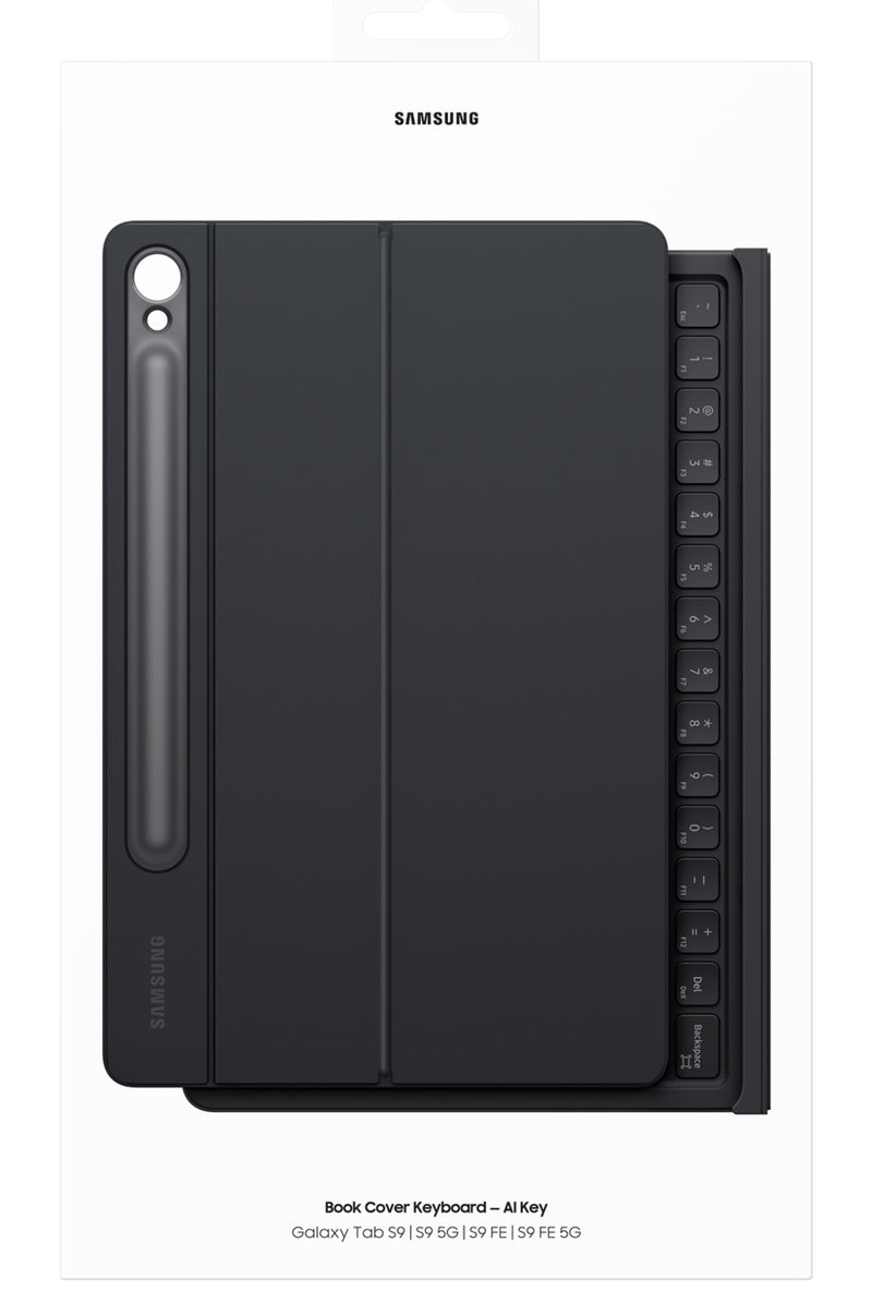 Samsung Book Cover Keyboard – Kabellos mit Touchpad für Galaxy Tab S9