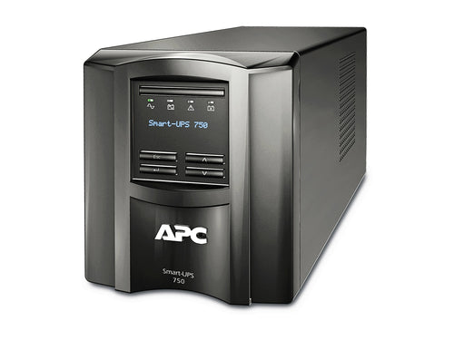 APC USV-Tower – 750VA, LCD-Anzeige für Stromausfälle