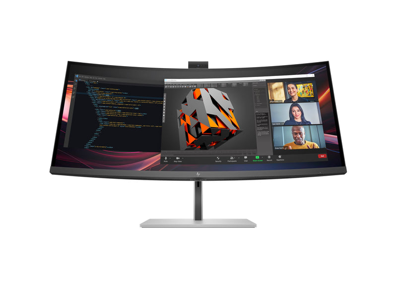 HP 34" Curved Monitor – WQHD, Thunderbolt 4