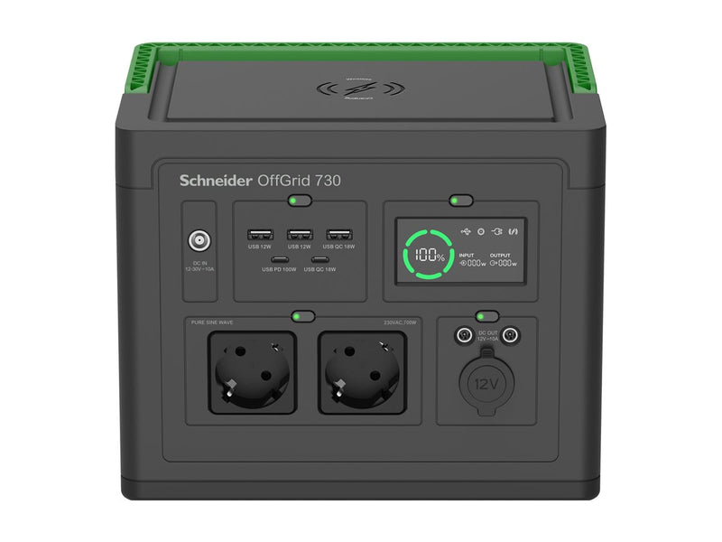 APC Tragbare Power Station – 700 W, vielseitige Anschlüsse