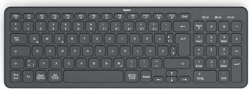 HAMA Multi-Device-Tastatur – Kabellos für Heimbüro