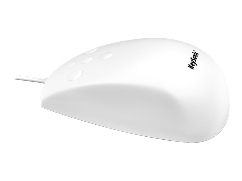 KeySonic Wasserdichte Maus – Silikon, USB-Anschluss