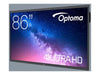 Optoma 86" Touch-Display – 4K UHD, Interaktiver Bildschirm