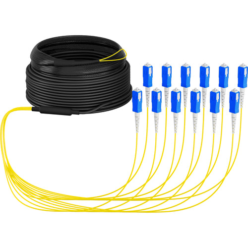 EFB Elektronik Glasfaser-Trunkkabel – 10m, SC-SC Anschlüsse