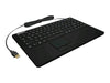 KEYSONIC Tastatur mit Touchpad – USB, robust & wasserfest