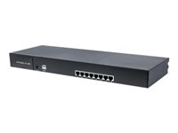 Intellinet 8-Port KVM-Switch – Modular, Rackmontage-fähig