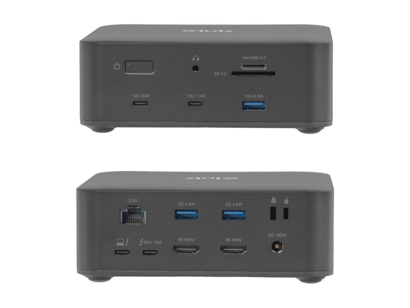 CLUB3D Dockingstation – Thunderbolt 5, 3 Displays
