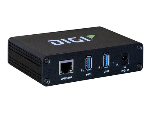 DIGI USB-Hub – 2 USB-Anschlüsse, Netzwerkfähig