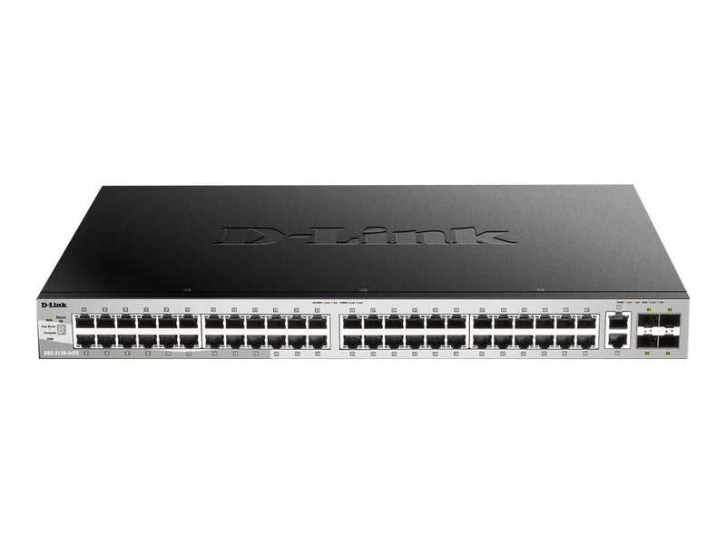 D-Link Netzwerk-Switch – 4-Port Gigabit, stapelbar