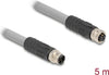 Delock M12 Kabel – 5-Pin, 5m, robust für bewegliche Anwendungen
