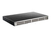 D-Link Netzwerk-Switch – 54 Anschlüsse, Gigabit-Geschwindigkeit