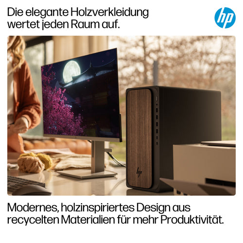 HP Omnidesk Desktop-PC – leistungsstark, 1 TB Speicher