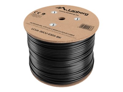 Lanberg Outdoor-Netzwerkkabel – 305 m, robust für Außenbereich