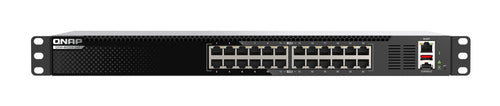 QNAP Netzwerk-Switch – 24 Anschlüsse, 10 Gigabit Ethernet