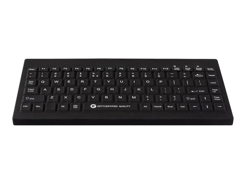 GETT Waschbare Tastatur – Hygienisch und robust, USB-Anschluss