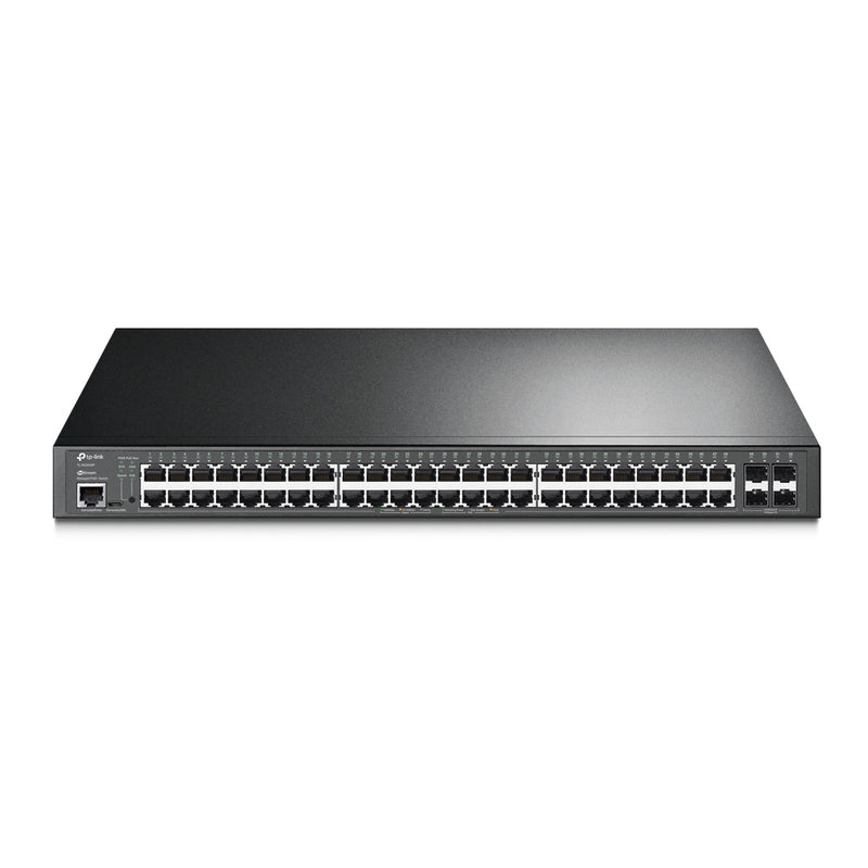 TP-Link 52-Port Gigabit Switch – Für große Netzwerke, PoE+ Unterstützung