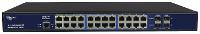 Allnet Netzwerk Switch – 26 Ports, PoE-Unterstützung