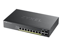 Zyxel Netzwerk-Switch – 8 Anschlüsse, PoE+, Cloud-Management