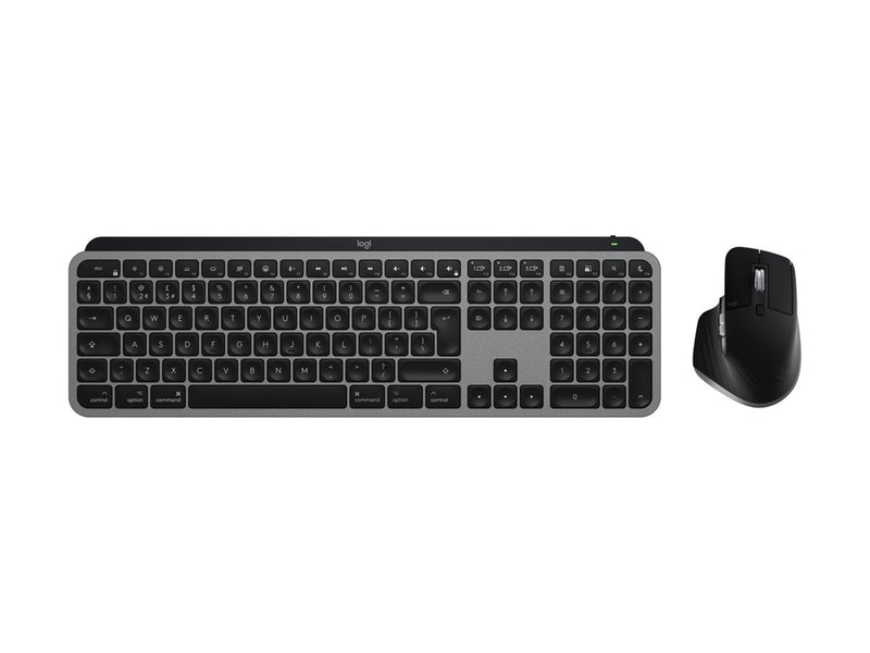 Logitech Tastatur-Maus-Set – Kabellos, beleuchtet, für Mac