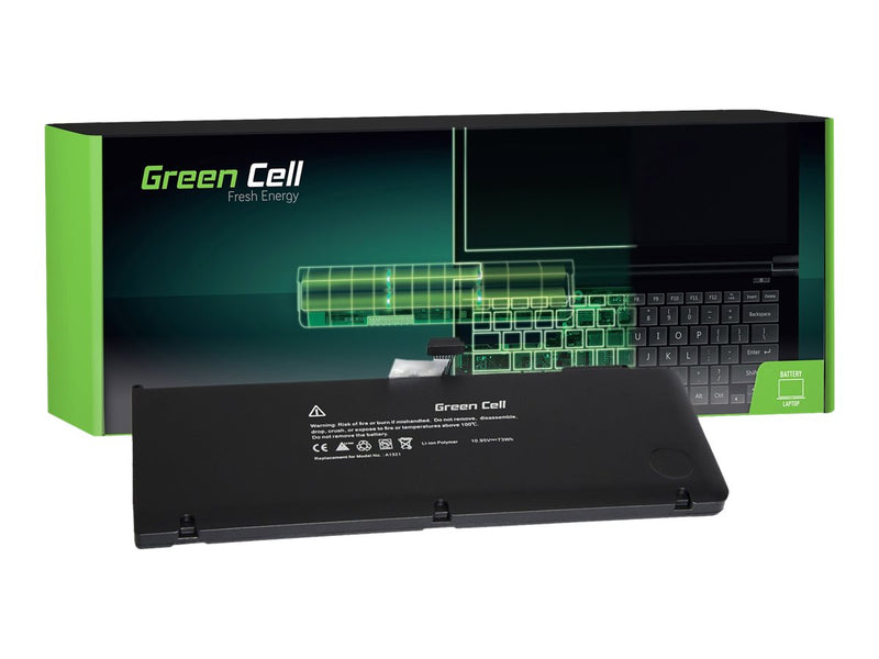 Green Cell Laptop-Batterie für MacBook Pro – 5200 mAh, sicherer Ersatz