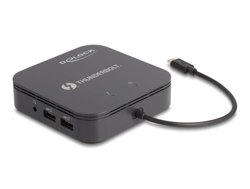 DELOCK Thunderbolt 3 Dockingstation – 8K-Display, USB-C Stromversorgung