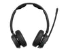 EPOS Bluetooth-Headset – Geräuschunterdrückung, kabellos und kabelgebunden