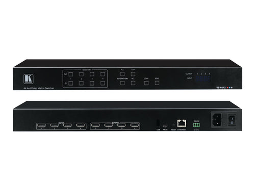 Kramer HDMI Matrix Switcher – 4K HDR, 4 Eingänge/Ausgänge