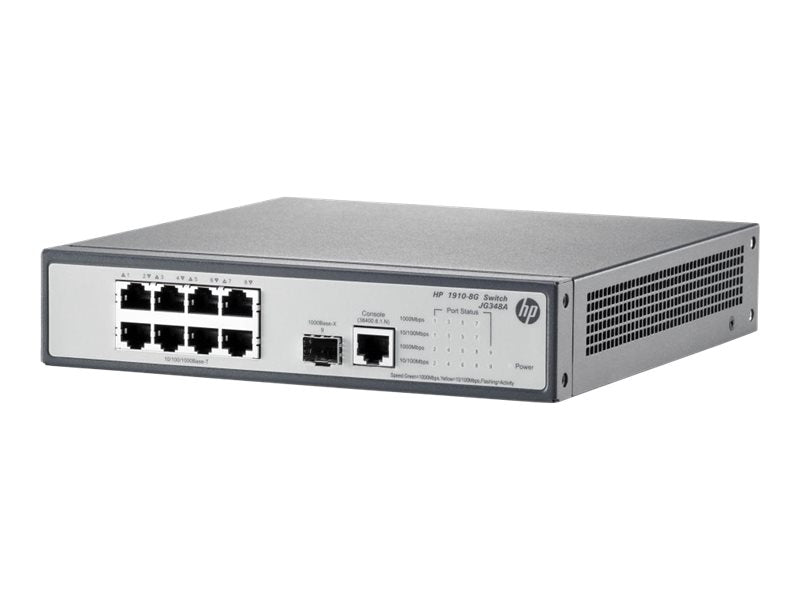 HP Enterprise 8-Port Switch – Gigabit Ethernet, verwaltet