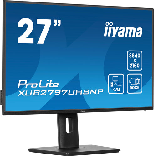 Iiyama 27" 4K Monitor – IPS-Display, USB-C-Anschluss