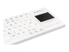 GETT Silikontastatur – Hygienisch, mit Touchpad