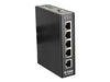 D-Link 5-Port Ethernet Switch – Robust für Industrieeinsatz
