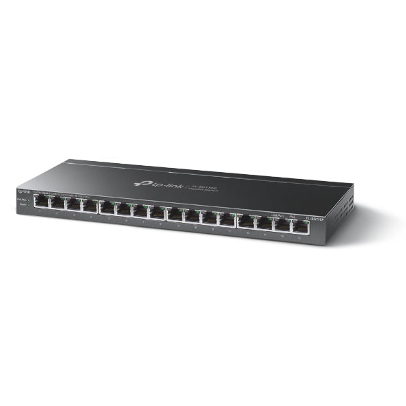 TP-Link 16-Port Netzwerk-Switch – Gigabit-Geschwindigkeit, PoE+