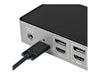 StarTech USB-C & USB-A Dock – 3 Monitore, 4K Unterstützung
