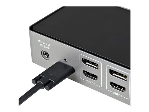 StarTech USB-C & USB-A Dock – 3 Monitore, 4K Unterstützung