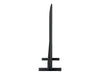 Samsung 75" Crystal UHD Smart TV – Elegantes Design, Hotelmodus
