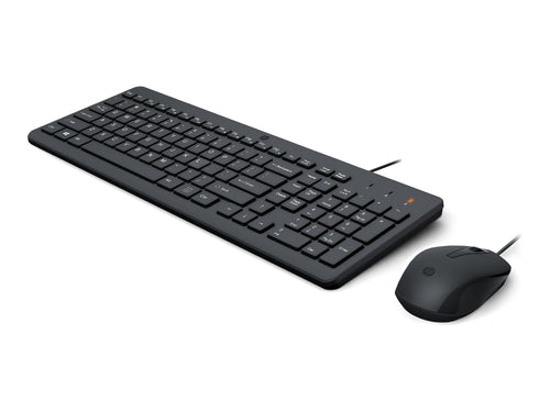 HP Tastatur-Maus-Set – Kabelgebunden, komfortabel