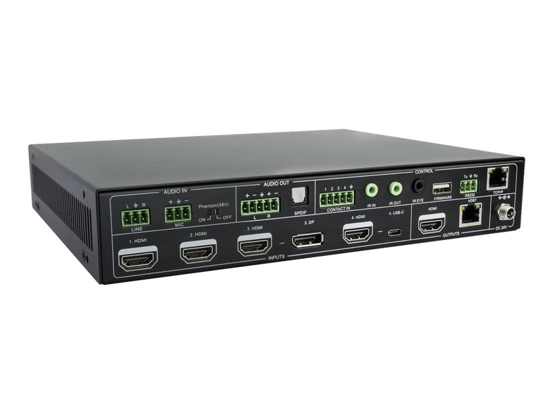 EET Vivolink Präsentations-Switcher – 4K, vielseitige Anschlussmöglichkeiten