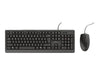 Trust Primo Tastatur- und Maus-Set – Spritzwasserschutz, USB-Anschluss