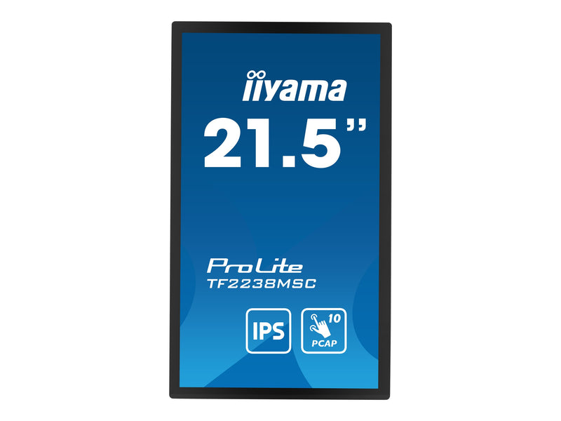 Iiyama 21,5" Touchscreen-Monitor – Full HD, IPS-Panel