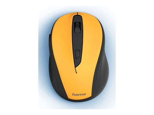 HAMA Kabellose Maus – 6 Tasten, ergonomisch für Rechtshänder