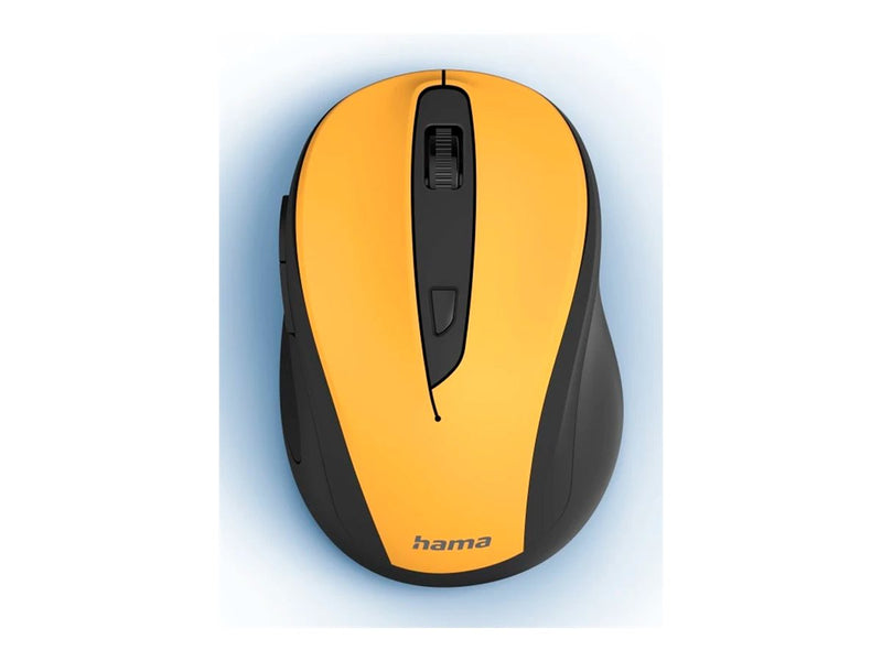 HAMA Kabellose Maus – 6 Tasten, ergonomisch für Rechtshänder