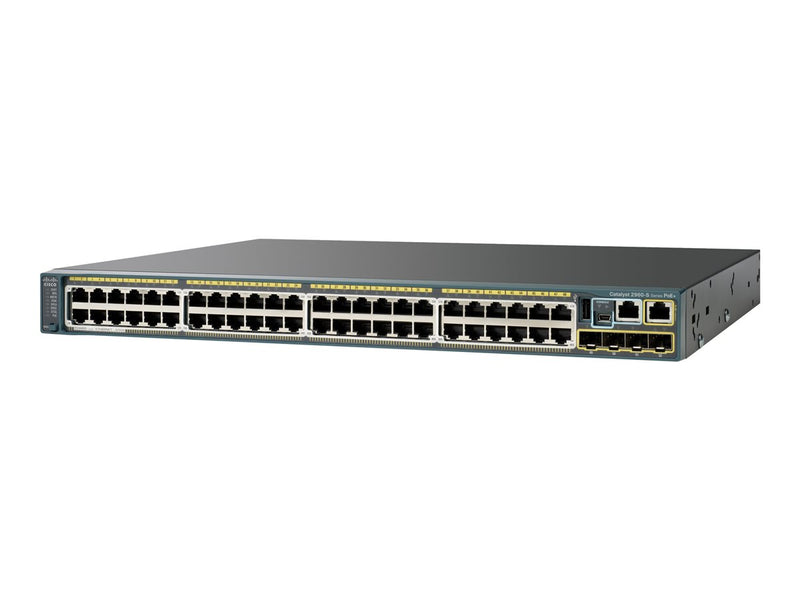 Cisco Netzwerk-Switch – 48 Anschlüsse, PoE-Unterstützung