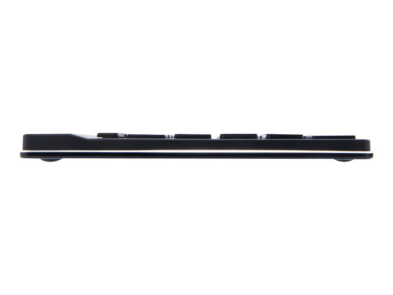 R-GO TOOLS Kompakte Ergonomische Tastatur – USB-Anschluss, Schwarz