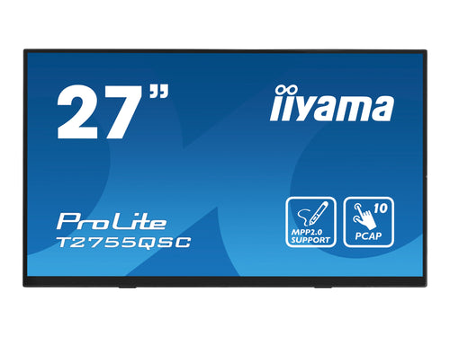 Iiyama 27" Touchscreen-Monitor – WQHD-Auflösung, USB-Hub