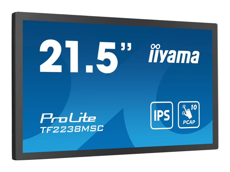 Iiyama 21,5" Touchscreen-Monitor – Full HD, IPS-Panel