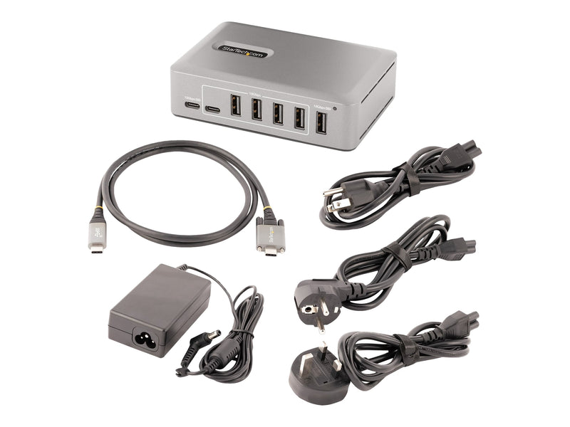 Startech.com 10-Port USB-C Hub – 10 Gbit/s, Stromversorgung