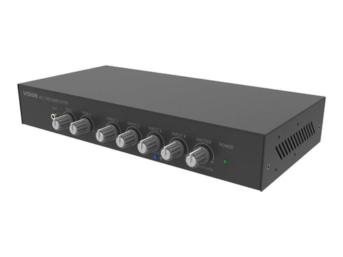 VISION Audio-Mixer-Verstärker – 4-Kanal, Bluetooth-fähig