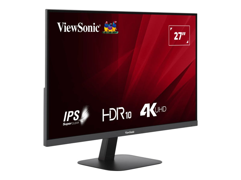 ViewSonic 27" 4K-Monitor – gestochen scharfe Bildqualität, HDR10