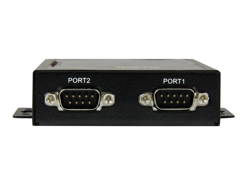 StarTech 2-Port Seriell auf IP Server – Metallgehäuse, Montierbar