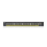 Zyxel 52-Port Switch – Smart Managed, PoE+ für große Netzwerke